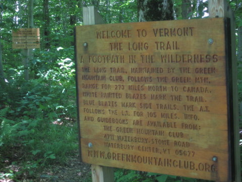 The southern terminus of the Long Trail